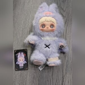 DARK FOREST MAYMEI Charm Plushie Purple Vampire Bat Collectible Goth Spooky